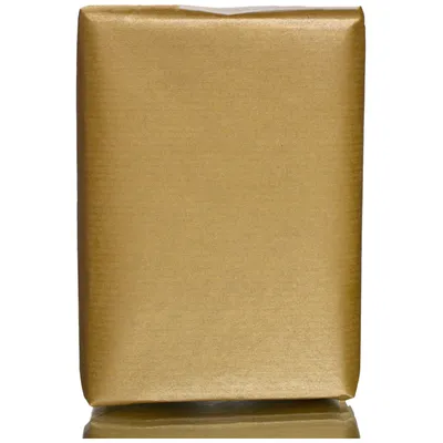 Gift Wrapping Paper With Ribbed Gold